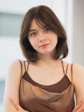 アグ ヘアー ズッカ 竹の塚店(Agu hair zukka) 大人可愛い重めボブ　20代30代40代