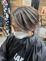 ラフ(LAFF)&nbsp;#黒髪#ボブルフ#ネビージュ#小顔#ワンレン