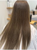 ブリーチ無し 育てるハイトーンカラー