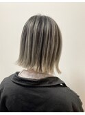 バレイヤージュボブ