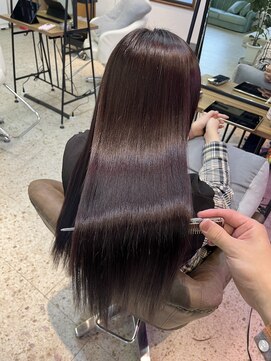 ミリヘアー(mili hair) ラベンダーグレージュ