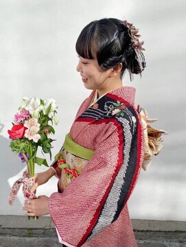 カシェ ナカザキ(CACHE NAKAZAKI) 成人式ヘアアレンジ/振袖ヘア/成人式ヘア