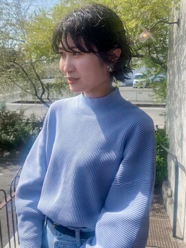 ドレス(DRESS) ショート×パーマスタイル