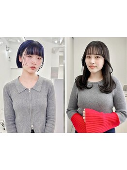 【駅家】繊細なカットで韓国風小顔レイヤーやあなたの魅力を引き出す顔周りデザインを＊韓国くびれヘアも◎