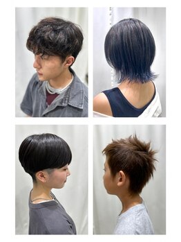 サクララ(Sakura la)の写真/Sakura laオリジナルカットテクは正面からはもちろん後ろ姿、襟足も意識したカットの仕上がりに注目！