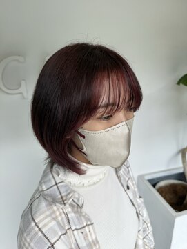 ジャガラ 千葉駅北口店(JAGARA) こっくりワインレッドカラー【千葉・千葉駅】