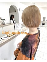 ヨーロ(yolo)&nbsp;ハイミルクティー×ボブ