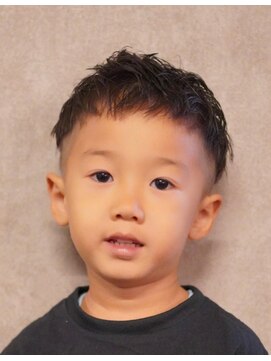 ノーエン(noen) キッズカットフェードメンズマッシュショートメンズパーマ