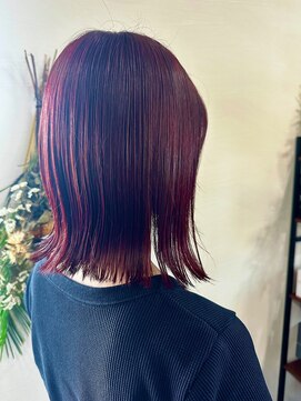 ダブ(DAB) 【ワインレッド】チェリーレッド ブリーチなしカラー