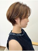 ハンサムショート 丸みショート 大人ショート 博多ショート 福岡