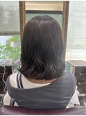 ボブパーマ/ミックスパーマ/伸ばしかけヘア/ミディアムヘア