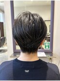 ショート/ショートボブ/切りっぱなし/博多