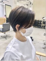 【顔タイプ診断】前髪長めショート【担当小幡】20代30代40代