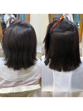 カシュカシュ(cache cache) 髪質改善　酸性ストレート縮毛矯正用賀