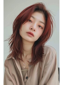 ラナ 新宿(lana) レイヤー/レッド/トリートメント/似合わせ/【lana hair新宿】