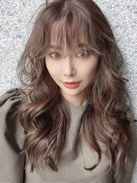 ラキング ギンザ トウキョウ(LAKING GINZA) くびれヘア/アプリコットオレンジ/夏/ハイライトカラー[銀座駅]