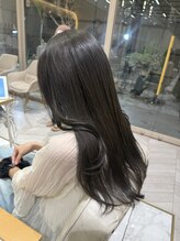 ゼスト フィーノ(ZEST fino) 【橋本姫奈】ワンカラーで透明感オリーブグレージュ