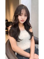 ロンド レア 天神大名店(Lond Le’a)&nbsp;イヤリングカラー/外ハネボブ /縮毛矯正/レイヤーボブ/艶髪