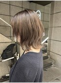透明感グレージュカラー/トーンダウン【黒田あさみ】