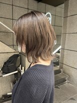 ヘアーアンドメイク ビス(HAIR&MAKE bis)&nbsp;透明感グレージュカラー/トーンダウン【黒田あさみ】