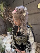 メロウマン(mellowman) 立川成人式【立川盛り髪】【キティちゃんヘア】2026年立川成人式