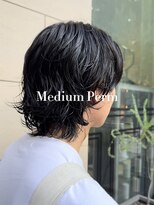 ノーバル バイ シエスタ 池袋(NoVal by siesta)&nbsp;ミディアムパーマ/メンズミディアム/池袋