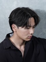 アルファ 新宿(alpha) 【alpha 新宿】センターパート×フェザーパーマ