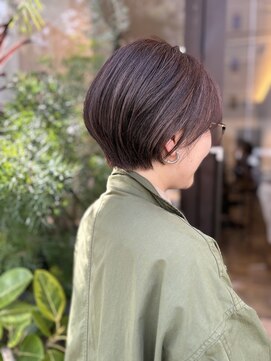 ゼン ネオ(Zen Neo) 【髪質改善】ショートヘア ショートボブ ハイライト 30代40代