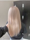 クラゲヘアー/小顔に見せるヘア/ココアベージュ/栄