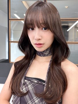 ソア 渋谷(soar) ◎20代30代小顔見せ韓国シースルーバング×くびれレイヤー