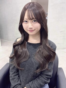 ジエクト カナウ(The Ect canow) チョコレートブラウン/ラベンダーグレージュ/レイヤーカット