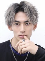 アーリー(Ali'i)&nbsp;ソフトツイストパーマアップバングショートツーブロック刈り上げ