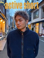 ヘアーデザイン アルエ(HAIR×design ARUE)&nbsp;RIKI指名限定【アクティブショート】とにかくかっこいいショート