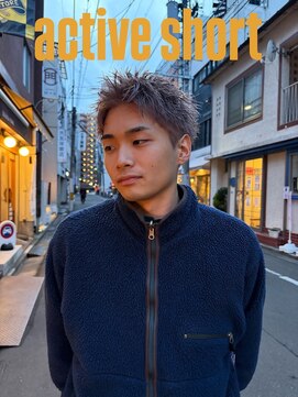 ヘアーデザイン アルエ(HAIR×design ARUE) RIKI指名限定【アクティブショート】とにかくかっこいいショート