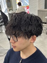 オーバルバイアピッシュ(OVARL by apish)&nbsp;シャドウパーマ/ニュアンスパーマ/メンズパーマ