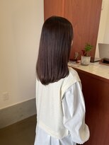 マド(mado) イルミナカラー/ラベンダーグレージュ/さらツヤカット