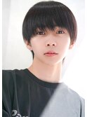 ツーブロック刈り上げなし【ナチュラルマッシュ】