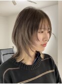 大分ショートボブ顔周りレイヤーカット髪質改善カラー