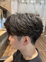 メンズココ 日本橋店(MENS COCO)&nbsp;ニュアンスパーマ センターパート