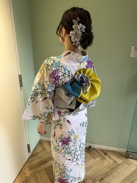 スタジオ キュー(studio q) 浴衣着付け、ヘアセット
