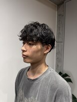 エリマ 武蔵小杉(elima)&nbsp;シャドウパーマ×マッシュスタイルで大人な雰囲気に◎