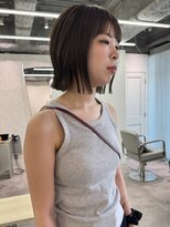 ベイルーム(BAYROOM by HONEY omotesando)&nbsp;丸くならないボブ/ヘイリーボブ/切りっぱなしボブ/アッシュ