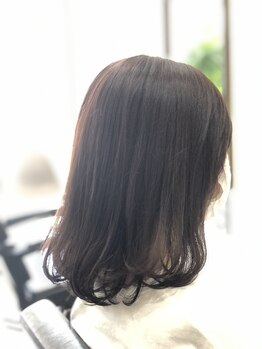 ヌックヘアー(Nook hair)の写真/{護国神社近く/駐車場有}スタイルが長持ちでお手入れが楽な理想の髪へ☆