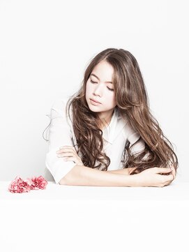 クロード モネ 吉祥寺店(Claude MONET) <MONET>　ほつれロング　×　花