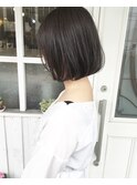 ボブ×ブルーグレー