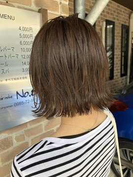 ヘアメイクエイト 丸山店(hair make No.8) ◆担当：岩切祐樹◆外ハネボブ