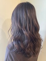 スモーキーラベンダー　ヘアカラー　【池袋】