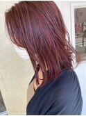 【NAiVE hair】pinkパープル★ボブ