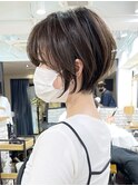 絶壁解消・ひし形・くびれ・大人ショートボブ・30代40代【猪狩】