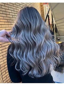 ラフ(LAFF) #黒髪#ボブルフ#ネビージュ#小顔#ワンレン